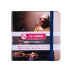 Carnet - artcreation - 12x12cm - 80 pages - couverture la laitire - mixte