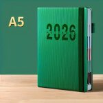 Carnet - calendrier - agenda - agenda scolaire 2026 - agenda de bureau - agenda 2026 - suivi de lautodisciplin ...