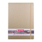 Carnet croquis a4 - 21 x 297 cm - 80 feuilles - 140g - or blanc - royal talens Carnet croquis a4 - 21 x 297 cm - 80 feuilles - 140g - or blanc - royal talens