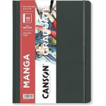 Carnet  croquis - canson - graduate manga - 200g - 216 x 279 mm - couverture rigide
