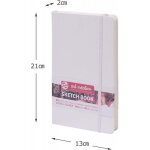 Carnet croquis 13x21cm - 80 feuilles - 140g - blanc - royal talens