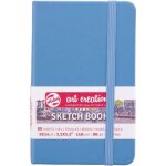 Carnet de croquis - royal talens - 9x14 cm - 80 feuilles - 140g - bleu Carnet de croquis - royal talens - 9x14 cm - 80 feuilles - 140g - bleu
