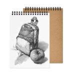Carnet � dessin - non sp�cifi� - a4 - 160gsm - 60 pages - reliure spirale
