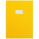 Carnet de notes - herma - 19746 - format a4 - couleur jaune - tiquette inscriptible