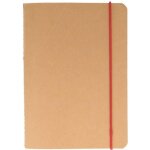Carnet de notes quadrill� avec �lastiques