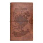 Carnet de voyage - harry potter - couverture en cuir synth�tique - 20 cm - mixte - adulte