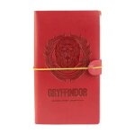 Carnet de voyage - harry potter - gryffondor - couverture en cuir synth�tique - 195 x 115 cm - mixte