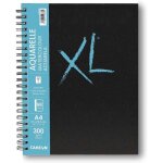 Carnet xl canson - aquarelle - a4 - 300 g - 34 feuilles