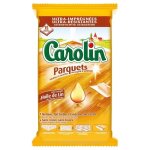 Carolin parquets aux extraits d?huile de lin x15 lingettes ultra - impr�gn�es (lot de 5 soit 60 linget ...