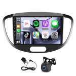 Carplay autoradio android 13 gps carplay 9 pouces 2go + 32 go pour hyundai i10 2007 - 2013 avec cam�ra ...