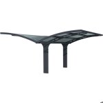 Carport en aluminium et polycarbonate arizona wave 4. 95 x 5. 78 m Carport en aluminium et polycarbonate arizona wave 4. 95 x 5. 78 m