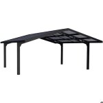 Carport en aluminium et polycarbonate double sydney Carport en aluminium et polycarbonate double sydney
