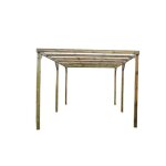 Carport autoclav� 1500m� �conomique toit plat en t�le pvc