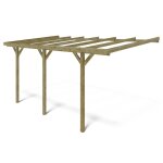 Carport abri de voiture 3x524 m - 15 m2 - adoss - car6