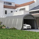 Carport tente de garage 36 x 72 m abri voiture ext�rieur tente de stockage avec parois lat�rales amovibles ...