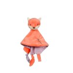 Carr doudou - bamboo - renard - 24 cm - orange - pour bb et enfant