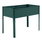 Carr� de jardin - jardini�re sur�lev�? bac de culture r�sistant aux intemp�ries pour l�gumes&herbes ?vert120�6 ...