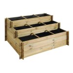Carré potager à 3 étages et 9 cases up - cerland Carré potager à 3 étages et 9 cases up - cerland