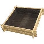 Carr potager en bois aneth - 80 x 80 x 10 cm