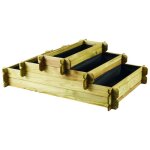 Carré potager en bois traité 178l - angelic - cerland Carré potager en bois traité 178l - angelic - cerland