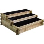 Carr potager en bois  tages - petit modle