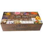 Carr de potager fleurs comestibles