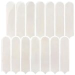 Carrelage adh�sif plus �pais pour cuisine et salle de bain couleur cr�me style m�tro autocollant mural ...