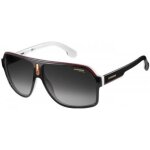 Lunettes de soleil - carrera - 1001 / s - 80s - noir / blanc - verre gris - protection catégorie 3 Lunettes de soleil - carrera - 1001 / s - 80s - noir / blanc - verre gris - protection catégorie 3