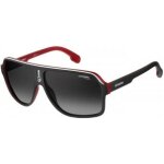 Lunettes de soleil - carrera - 1001 / s - blx - noir / rouge / blanc - verre gris fonc - protection ...