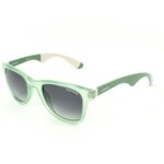 Lunettes de soleil - carrera - carrera6000r - wayfarer - verres graduel gris - vert et blanc