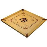 Carrom art - mango - 66 cm - Édition familiale - jeu de société - À partir de 6 ans Carrom art - mango - 66 cm - Édition familiale - jeu de société - À partir de 6 ans