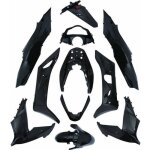 Carrosserie - carenage maxiscooter adaptable honda 125 pcx 2014 + 2016 noir brillant (kit 11 pieces)