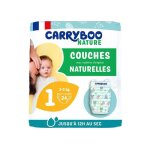 Carryboo nature couches naturelles et chou taille 1 (2 - 5kg)