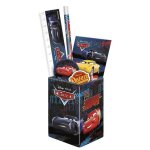 Cars flash mcqueen pot a crayon garni fournitures scolaires disney - crayon gomme taille crayon rgle ...