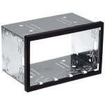 Carsystem24 cadre de montage universel pour autoradio double 2din en mtal 20. 32 x 10. 16 cm (8 x 4 ...
