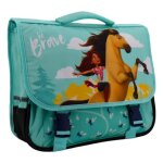 Cartable - spirit - cheval - 38 cm - 2 compartiments - mixte - zippe