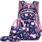 Cartable enfant fille sac à dos école primaire scolaire imperméable grades 3 - 6 costume trois pièces ... Cartable enfant fille sac à dos école primaire scolaire imperméable grades 3 - 6 costume trois pièces ...