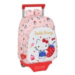 Sac à roulettes hello kitty happiness 33 cm maternelle - cartable Sac à roulettes hello kitty happiness 33 cm maternelle - cartable