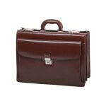 Cartable homme grard henon atout gh 2052 - marron - refente de cuir