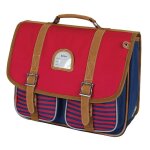 Cartable - kickers - boy - 38cm - rouge - 2 compartiments - ergonomique