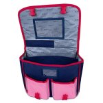 Cartable - kickers - 38 cm - bleu marine - 2 compartiments - garantie 1 an - enfant