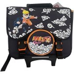 Cartable a roulettes 41cm 2 comp + 1poche sous licence officielle naruto Cartable a roulettes 41cm 2 comp + 1poche sous licence officielle naruto