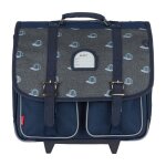 Cartable à roulettes kickers print boy 38cm 2 compartiments Cartable à roulettes kickers print boy 38cm 2 compartiments