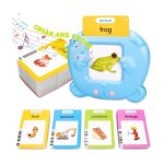 Cartes flash parlantes - jouet ducatif interactif - 224 mots - blanc - apprentissage ludique - sons ...