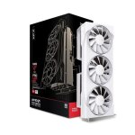 Carte graphique gaming - xfx - rx 9070 swift blanc - 16 go gddr6 - rdna 4 - refroidissement 3 - fan