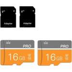 Carte m�moire 16gb micro memory card classe 10 avec adaptateur sd - carte tf haute vitesse pour tablette ...
