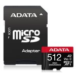 Carte m�moire - adata - microsdxc - 512 go - haute endurance - r�sistante aux conditions extr�mes