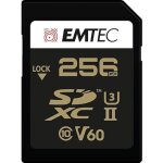 Carte m�moire - emtec - sdxc uhs - ii u3 v60 speedin pro + - 256 go - 300 mo / s - 160 mo / s