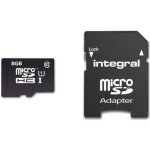 Carte mémoire flash integral ultimapro - 8 go - uhs class 1 / class10 - micro sdhc Carte mémoire flash integral ultimapro - 8 go - uhs class 1 / class10 - micro sdhc