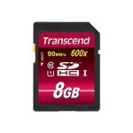 Carte mmoire flash transcend ultimate 8 go uhs class 1 / class10 133x sdhc uhs - i